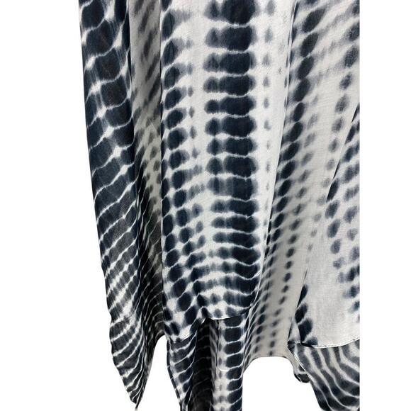 Michael Stars Women's White Gray Black Open Kimono Wrap - Picture 2 of 5